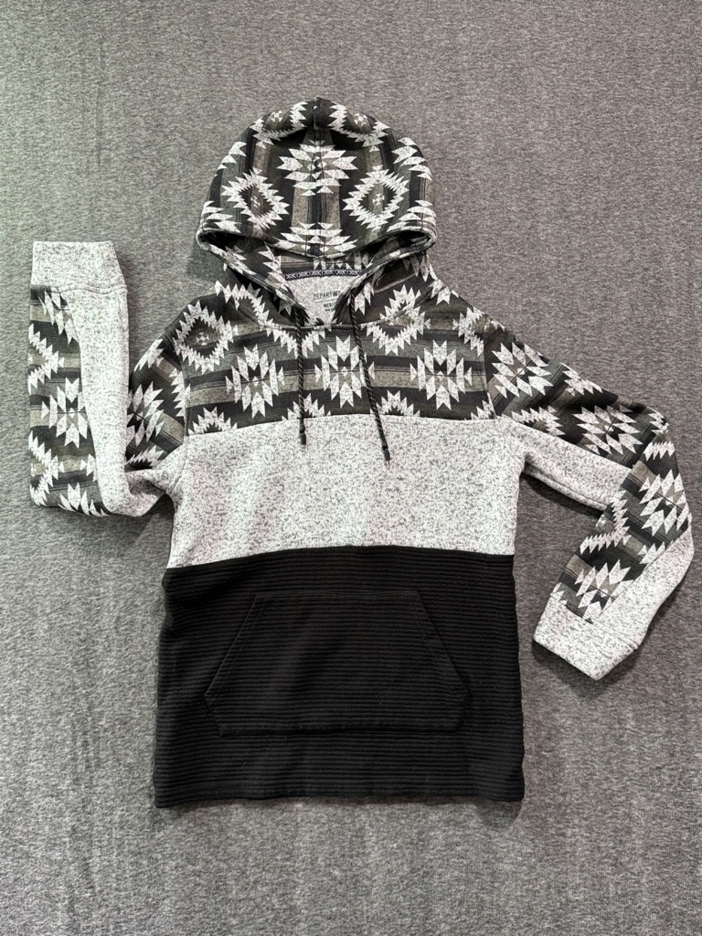 Buckle Departwest Southwestern Hooded Sweatshirt Size‎ Medium